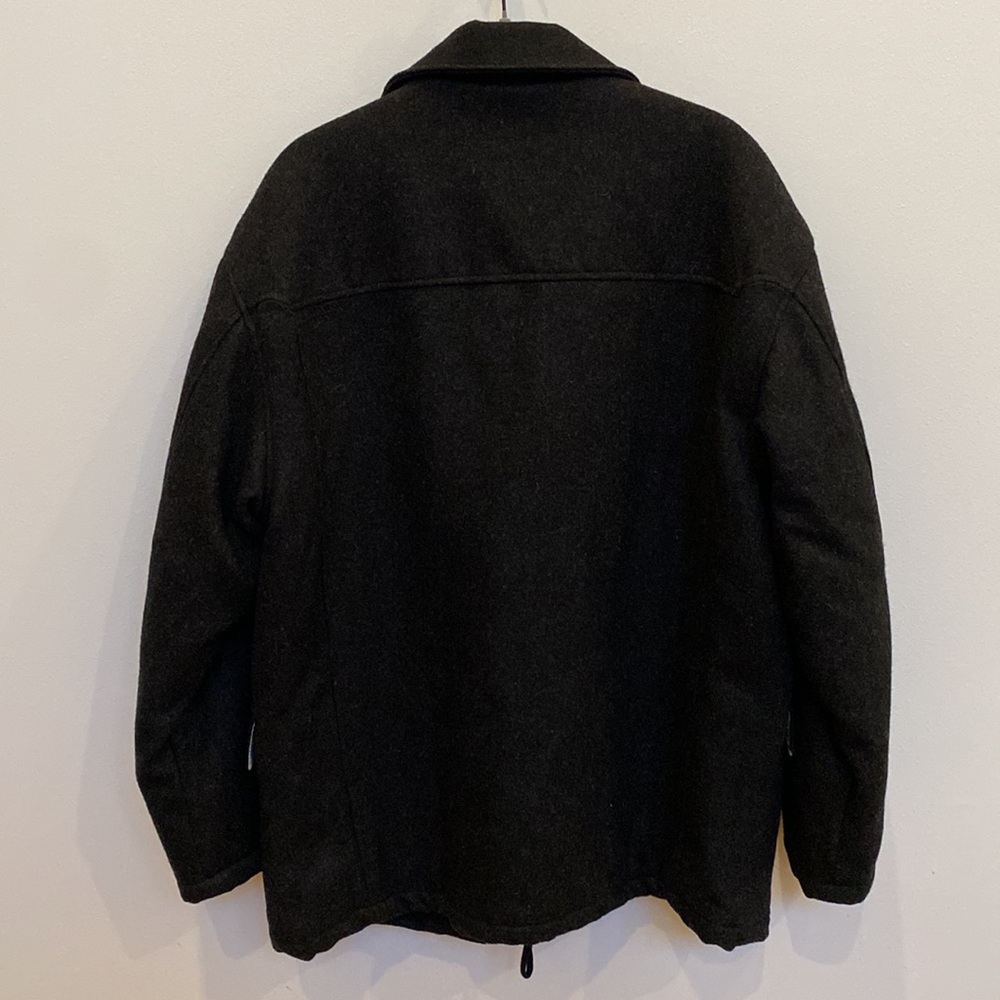SOLD Timberland Charcoal Wool Blend Peacoat Jacket - Picture 5 of 6